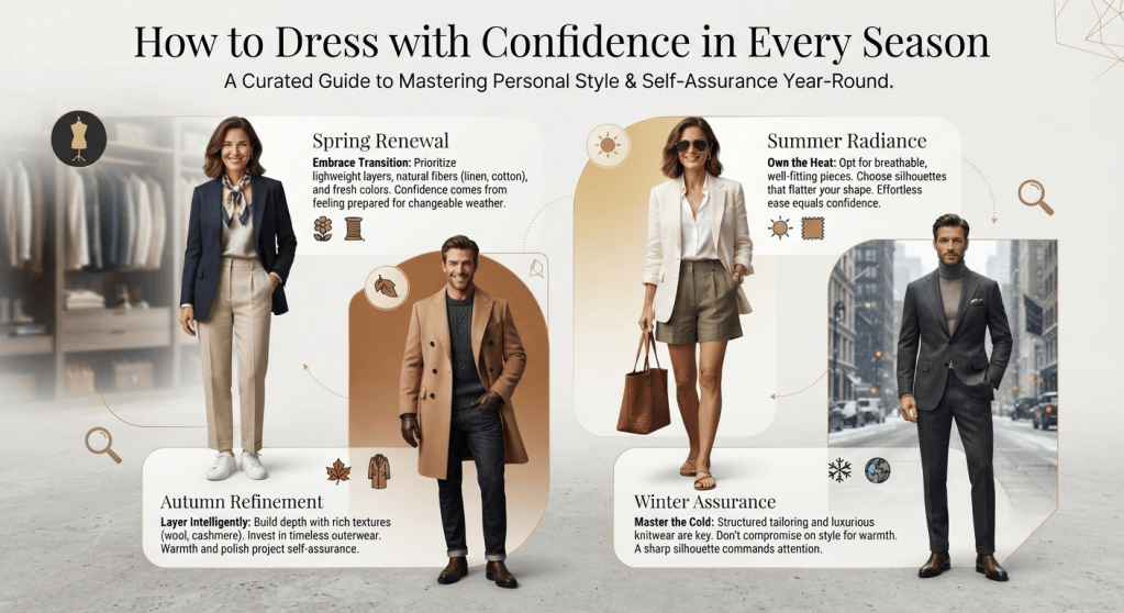 How to Dress with Confidence in Every&nbsp;Season